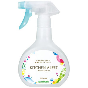 Saraya ''Kitchen Alpet" līdzeklis virtuves virsmu un trauku sterilizācijai 400ml