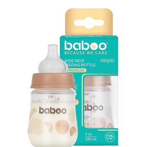 Baboo Antikoliku barošanas pudelīte 0+ mēn. 180ml