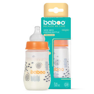 Baboo Antikoliku barošanas pudelīte 3+ mēn. 250ml