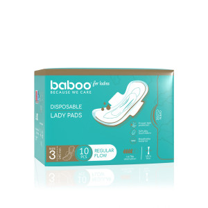 Baboo Vienreizlietojamās higiēniskās paketes sievietēm 10gab