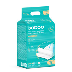 Baboo Vienreizlietojamie autiņi 60×60 cm 20gab