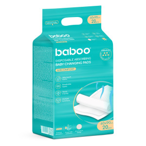 Baboo Vienreizlietojamie autiņi 60×90 cm 20gab