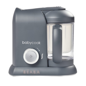 Beaba Babycook Solo 912794 Dark Grey Blenderis / smalcinātājs bērnu pārtikai