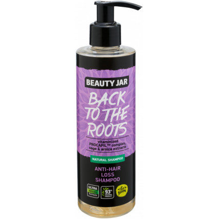 Beauty Jar ''Back to the roots" šampūns pret matu izkrišanu ar vitaminizētu kompleksu Procapil 250ml
