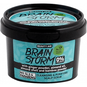 Beauty Jar ''Brainstorm" attīrošs skrubis galvas ādai 100g