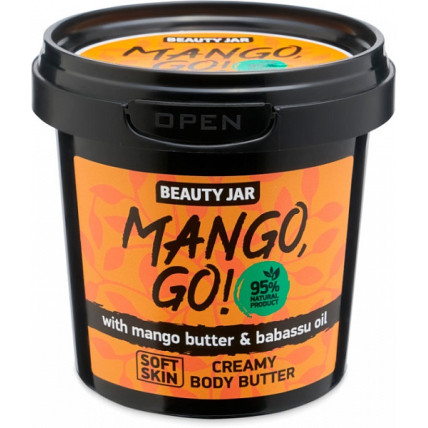 Beauty Jar MANGO, GO! - Krēms sviests, 135g