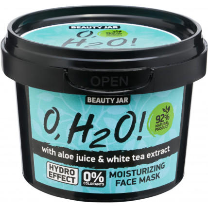 Beauty Jar O,H2O! - Mitrinoša sejas maska, 100g