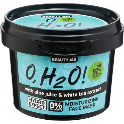 Beauty Jar O, H2O! - Mitrinoša sejas maska, 100g