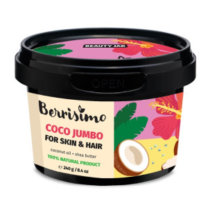 Beauty Jar Berrisimo Coco Jumbo sviests ādai un matiem 240g