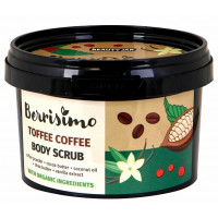 Beauty Jar Berrisimo Toffee Coffee ķermeņa skrubis ar kafiju 350g