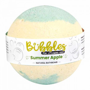 Beauty Jar BUBBLES SUMMER APPLE bērnu burbuļ bumba 115g