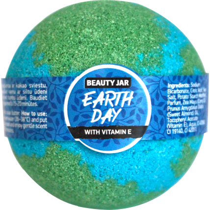 Beauty Jar EARTH DAY - vannas burbuļbumba 150g