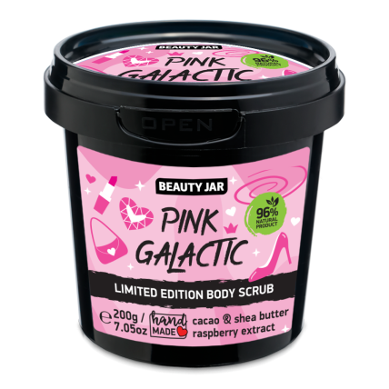 Beauty Jar Pink Galactic Skrubis ķermenim 200g