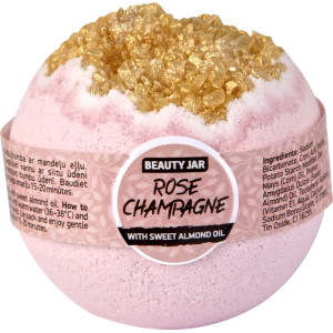Beauty Jar Rose Champagne vannas burbuļbumba 150g