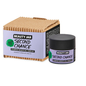 Beauty Jar  Second Chance eļļa uzacu augšanai 15ml