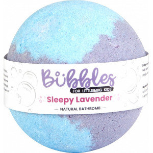 Beauty Jar BUBBLES SLEEPY LAVENDER bērnu burbuļ bumba 115g