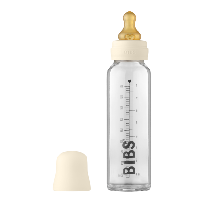 Bibs Stikla barošanas pudelīte 225ml.