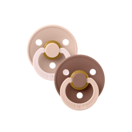 BIBS Studio Colour Māneklis no dabiskā kaučuka 0-6m 2gab