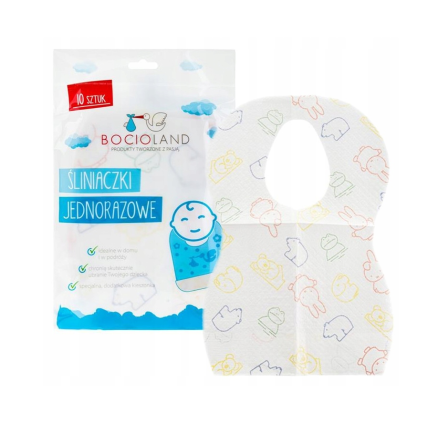 Bocioland BOC0157 Vienreizlietojamās lacītes (priekšautiņi) 10 gab.