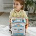 Boobo Toys Busy Cube Medium Aktivitātes kubs zēniem