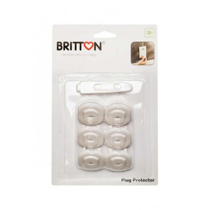 Britton B1811 Kontaktligzdu aizsargi 6 gab.
