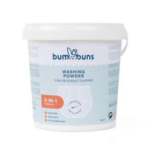 BumBuns veļas pulveris daudzreizlietojamām autiņbiksītēm 1kg