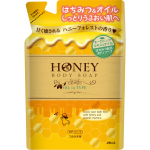 Daiichi Honey Oil dušas želeja, pildviela 400ml