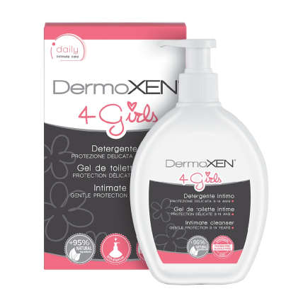 Dermoxen intīmās higiēnas gēls meitenēm no 3 līdz 14 gadiem