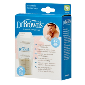 Dr.Browns S4005 Krūts piena uzglabāšanas maisiņi 25x180ml