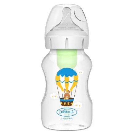 Dr. Browns WB111002 Bērnu pudelīte ar platu kakliņu 330ml