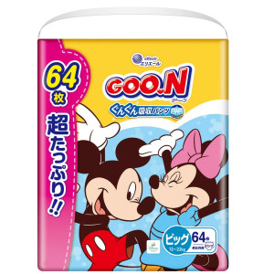 Goo.N Plus Disney Autiņbikses-biksītes PBL 12-22kg 64gab