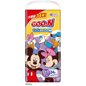 Goo.N Plus Disney Autiņbikses-biksītes BIG 13-28kg 34gab