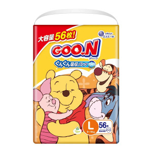 Goo.N Plus Disney Autiņbikses-biksītes PL 9-14kg 56gab