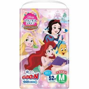 Goo.N Plus Princess Autiņbikses-biksītes PM 6-12kg 52gab
