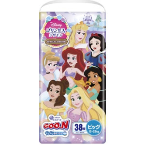 Goo.N Plus Princess Autiņbikses-biksītes PBL 12-22kg 38gab