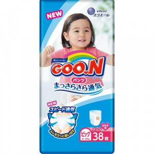 Autiņbiksītes-biksītes Goo.N PBL meitenēm 12-20kg 38gab