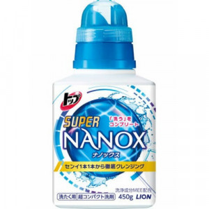 Lion ''Top Super Nanox" koncentrēts gels veļas mazgāšanai 450g