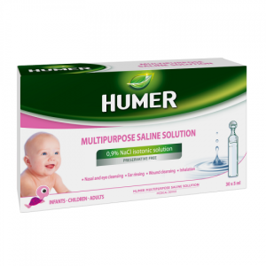 Humer Daudzfunkcionāls fizioloģiskais šķīdums 5 ml x 30