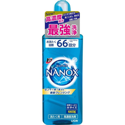 Lion ''Top Super Nanox" koncentrēts gels veļas mazgāšanai 660g