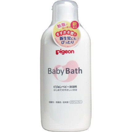 Pigeon Baby bath bērnu šķidrās ziepes vannošanai ar mitrinošo efektu un apelsīnu aromātu 500ml