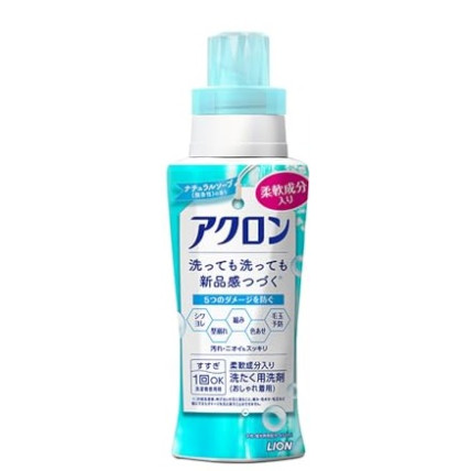 Lion Akron Mazgāšanas līdzeklis delikātiem audumiem 450ml
