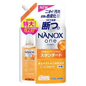 Lion Nanox One Mazgāšanas gels pret noturīgiem traipiem, pildviela 820g