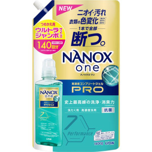 Lion Nanox One Pro Gels veļas mazgāšanai, pildviela 1400g