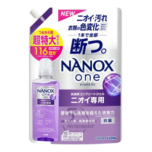 Lion Nanox One Šķidrais veļas mazgāšanas līdzeklis, pildviela 1160g