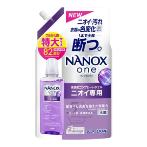 Lion Nanox One Šķidrais veļas mazgāšanas līdzeklis, pildviela 820g