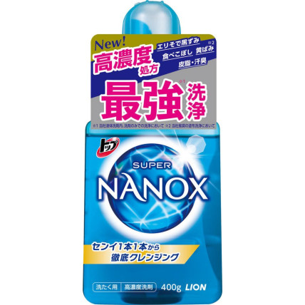Lion Тop Super Nanox koncentrēts gels veļas mazgāšanai 400g