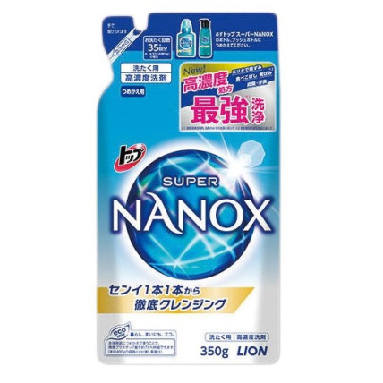 Lion Тop Super Nanox koncentrēts gels veļas mazgāšanai, pildviela 350g