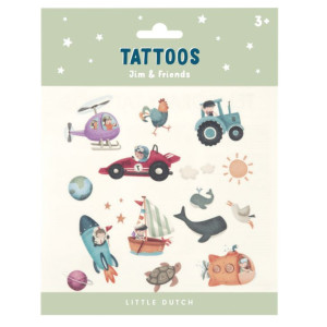 Little Dutch 370138 Pagaidu tetovējumi