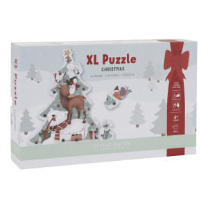 Little Dutch 4860 XL Ziemassvētku puzle