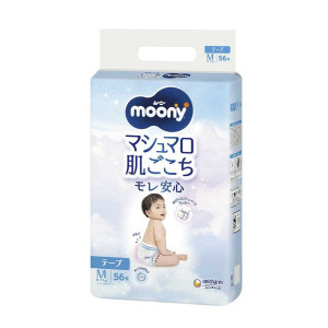 Moony Autiņbiksītes M 6-11kg 56gab